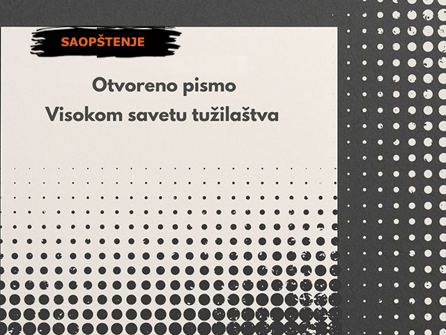 Otvoreno pismo Visokom savetu tužilaštva povodom izbora Glavnog javnog tužioca za ratne zločine