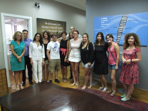 Students of the “Hands on the Balkans” Programme Visit HLC