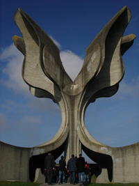 Students of the Regional School of Transitional Justice Visit Memorial Sites in Croatia and Bosnia and Herzegovina