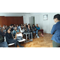 Students of the Geneva International Academy of Humanitarian Law and Human Rights Visit HLC