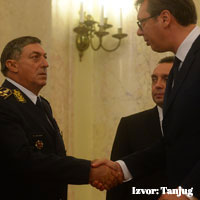 On the occasion of the retirement of Ljubiša Diković, the Chief of General Staff of the Serbian Armed Forces