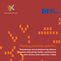 Policy paper: Awarding restitution claims for victims of sexual violence in war crimes proceedings before Serbian courts