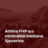 Arhiva FHP-a o otmicama meštana Sjeverina