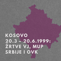 Kosovo, 20.3 – 20. 6. 1999: žrtve  VJ, MUP Srbije i OVK
