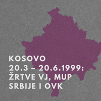 (srpski) Kosovo, 20.3 – 20. 6. 1999: žrtve  VJ, MUP Srbije i OVK