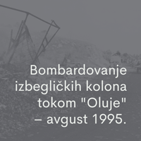 (srpski) Izveštaj „Bombardovanje izbegličkih kolona tokom ’Oluje’ – avgust 1995.“